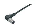 Pikkukuva 1 / 2: binder 77 3727 0000 50004-1000-20 Sensor-, aktuator-stik, Stik, vinklet 10 m Pol-tal (RJ): 4 1 stk