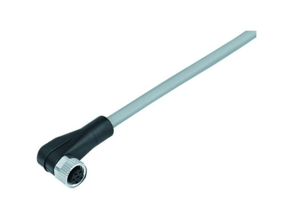 binder 77 3408 0000 20005-0500-20 Sensor, ställdonskontakt, Anslutning, vinklad 5 m Polnummer (RJ): 5 1 st
