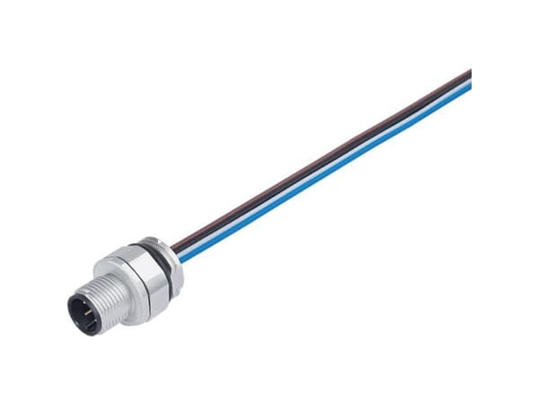 pärm 76 0731 0011 00004-0200-20 Sensor-, ställdon-stik, Flangestik Pol-tal (RJ): 4 1 st