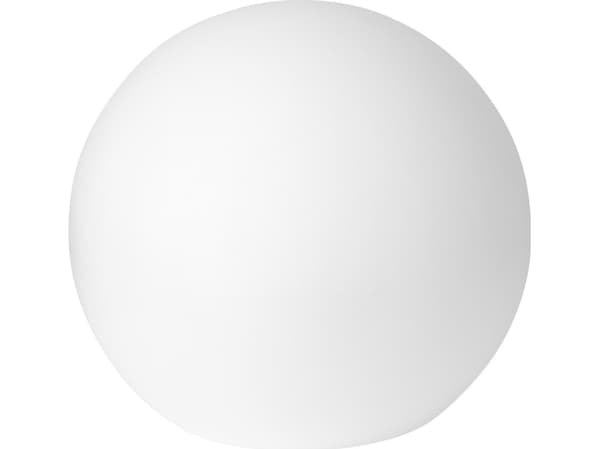 Orno LUNA S vägglampa sfär 1xE27, 1x40W, IP44, vit, ? 300