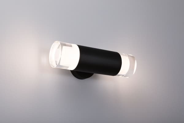 Paulmann Kame Märkätilavalaisin LED (RGB) 4 W Lämmin valkoinen Musta