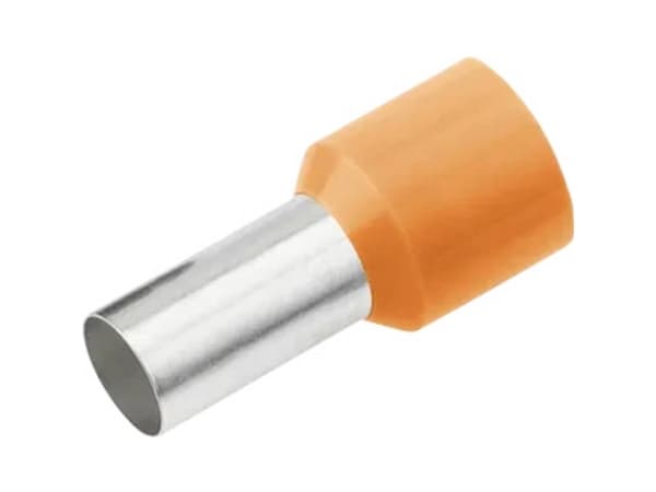 Cimco 187127 Kabelsko 4 mm² Delvist isoleret Orange 100 stk