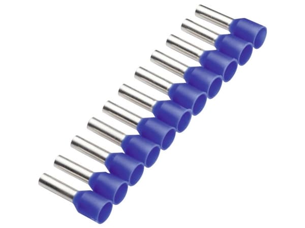 Cimco 187506 Kaapelikengät 0,75 mm² Osittain eristetty Sininen 500 kpl.