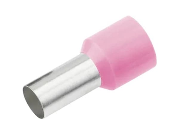 Cimco 187105 Kabelsko 0.34 mm² Delvist isoleret Rosa 100 stk