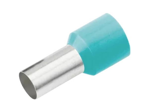 Cimco 187204 Kabelsko 0.34 mm² Delvist isoleret Turkis 100 stk