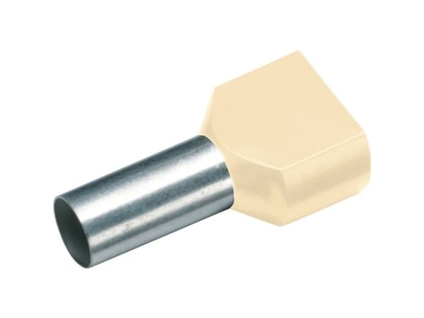 Cimco 187743 Tvillingekabelsko 10 mm² Delvist isoleret 100 stk