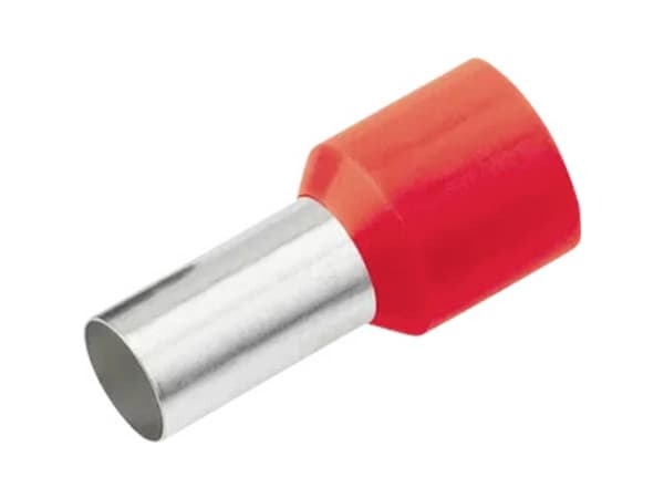 Cimco 187219 Kabelsko 1.5 mm² Delvist isoleret Rød 100 stk