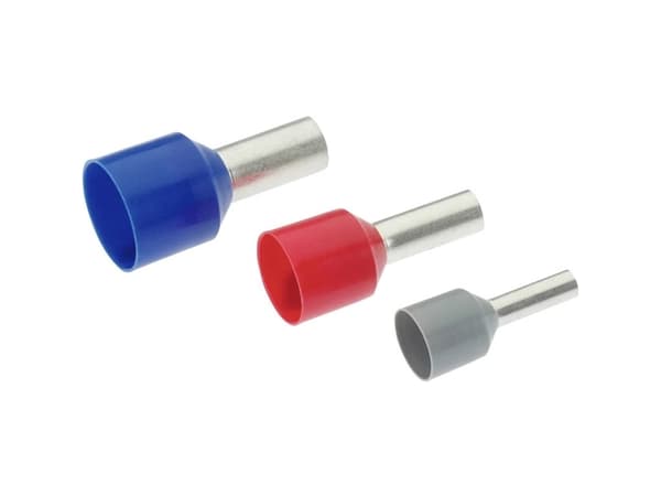 Cimco 187302 Kaapelikenkä 2,5 mm² Osittain eristetty Sininen 100 kpl.
