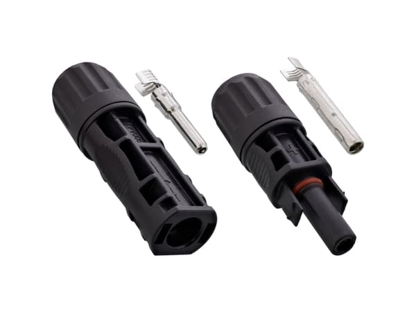 InLine 94020, Standard4/MC4/PV4, Svart, Hane/Hona, Rak, IP68, TÜV mark, RoHS