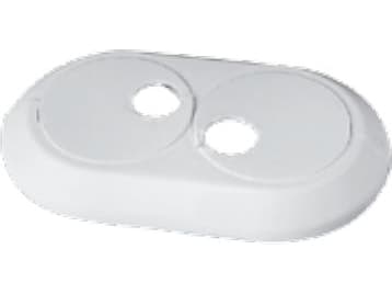 Capricorn Rozeta podwójna z PP biała 18mm 113 x 69mm (9-2220-018-00-01-01)