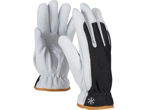 OX-ON förarhandske storlek 09 - Winter Supreme 3607, handflata i mjukt getskinn, vinterfodrad