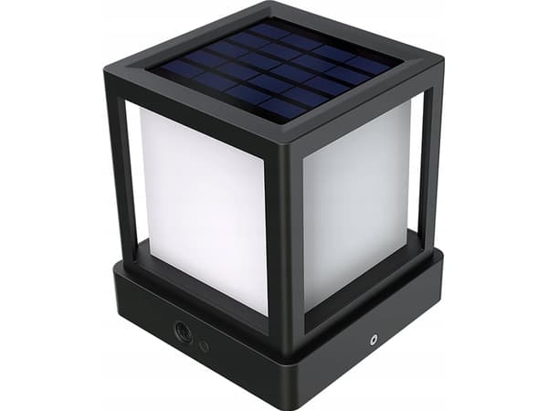 Viking Viking LED-solcellslampa för utomhusbruk SR54 med rörelsesensor