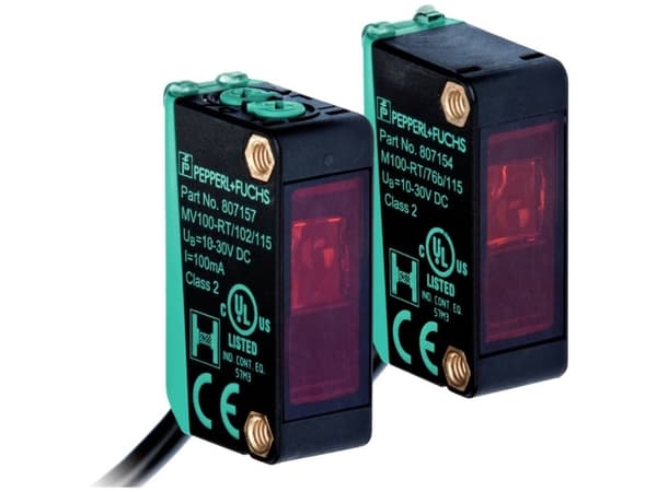 Pepperl+Fuchs Envejsfotocelle M100/MV100-IR/76b/102/115 220264 10 - 30 V/DC 1 stk