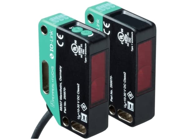 Pepperl+Fuchs Laser-envejs-lyssensor OBE40M-R201-SEP-IO-0,3M-V3-L 301129 1 stk