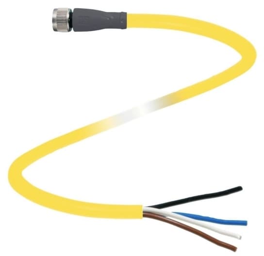 Pepperl+Fuchs 456520 Sensor-, aktuator-stik, 5 m Pol-tal (RJ): 4 1 st