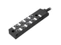 Miniatyrbilde 1 av 2: Pepperl+Fuchs Passiv-fordeler V3-8A-E2-10M-PUR 70132543 1 stk