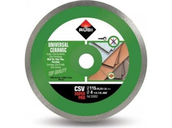 Rubi DIAMOND DISC FOR VEGGFLIS, 115 SUPERPRO CSV