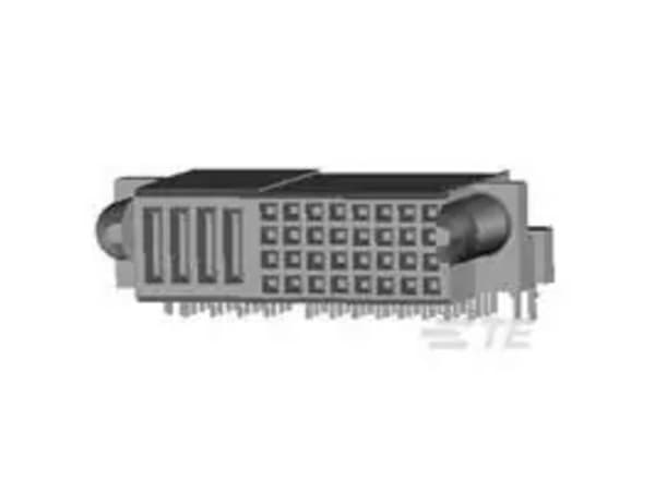 TE Connectivity Lista över infällda uttag (standard) 6450871-1 1 st Bricka