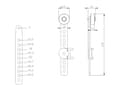 Miniatyrbilde 3 av 3: Drejegreb pos.kon 3SE5 100mm positiv