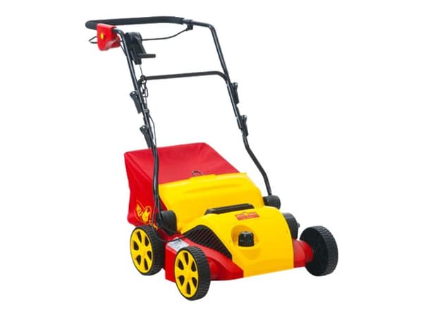 WOLF-Garten VA 378 E, 1800 W, 37 cm, 50 L, Punainen, Keltainen, Muovi, Akku