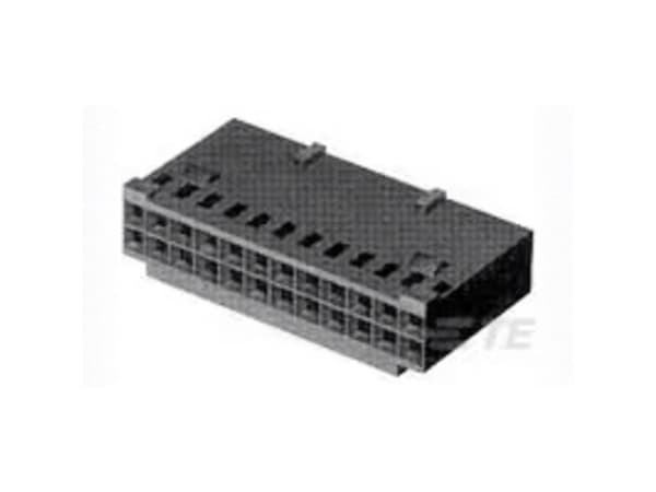 TE Connectivity Indbygningsbøsningsliste (standard) 1-87146-4 1 stk Package
