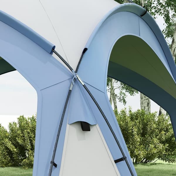 Suojakatos 3,5 x 3,5m Paviljonki Sininen