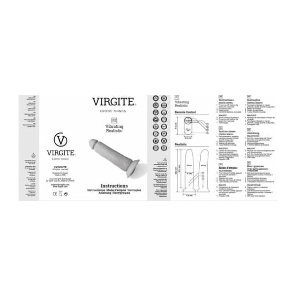 Realistisk Vibrator Virgite