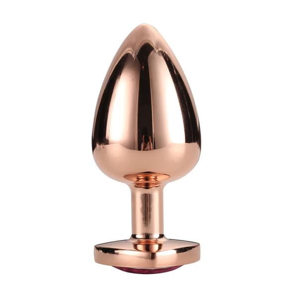 Analplugg Dream Toys Glänsande Kärlek Golden
