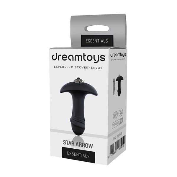 Vibrator Dream Toys Essentials Musta