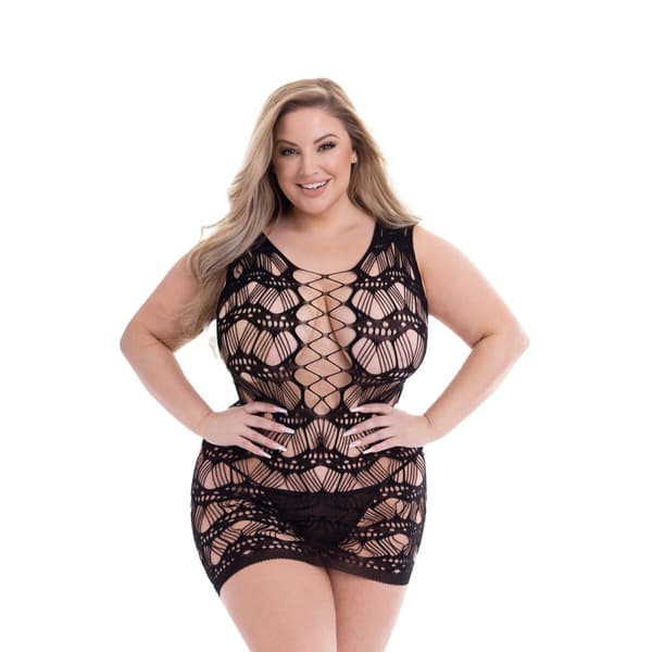 Mekko Baci Lingerie Musta (Queen-koko)