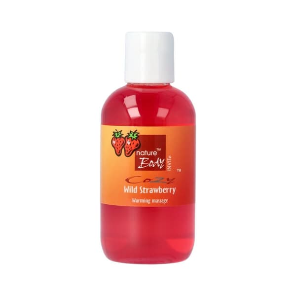 Erotisk massageolja Naturkropp 100 ml Jordgubb