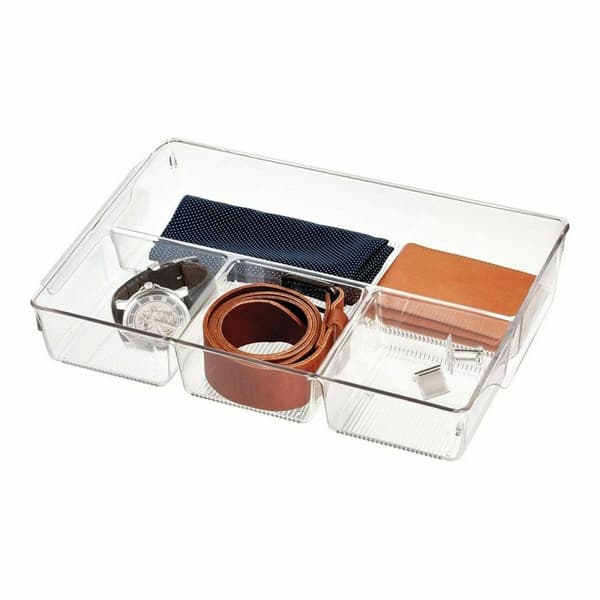 Multi-Purpose Organizer Confortime Transparent 37,5 x 23,5 x 5, cm (12 enheder)
