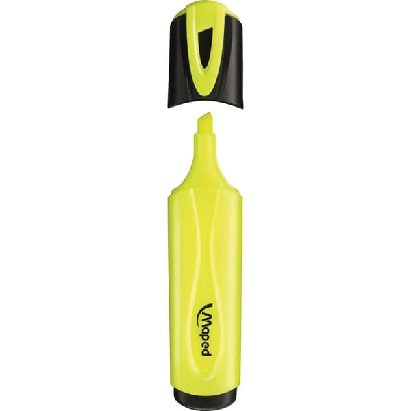 Fluoresoiva merkki Maped Peps Classic Yellow (12 yksikköä)