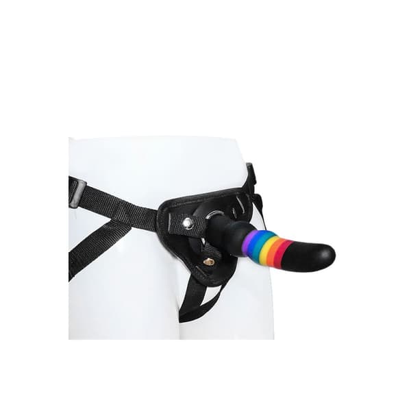 Strap-On Dildo Drømmelegetøj Farverig kærlighed