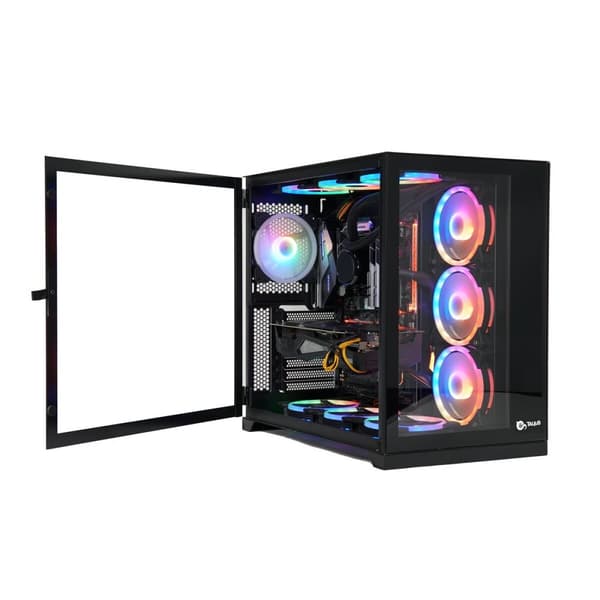 ATX Semi-torni Box Talius Zeus Black musta