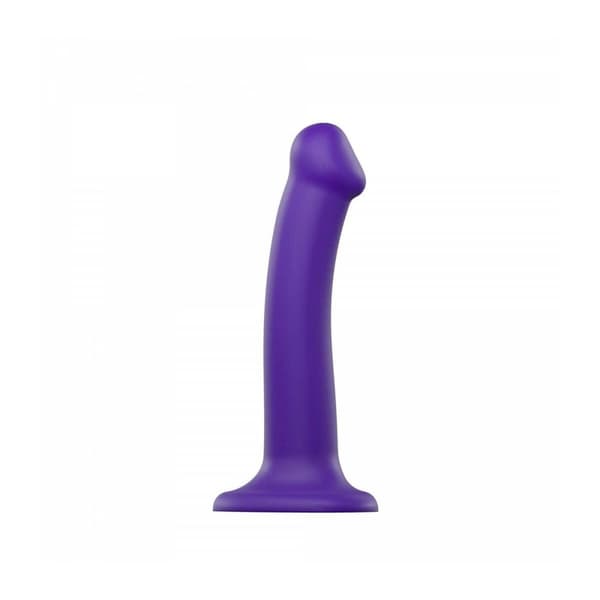 Masturbator Strap-on-me Semi-realistic Dual Density Silicone Purple