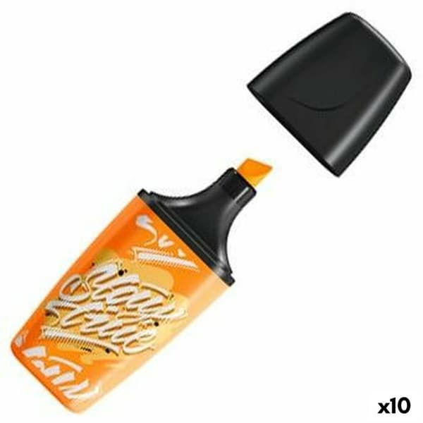 Highlighter Stabilo BOSS MINI STAY TRUE Orange 10 delar
