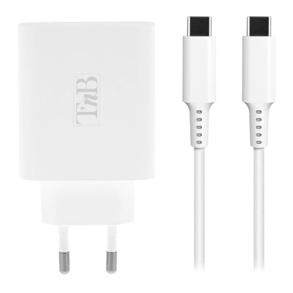 Vægoplader + USB-C kabel T'NB CHNBTINY65 65 W