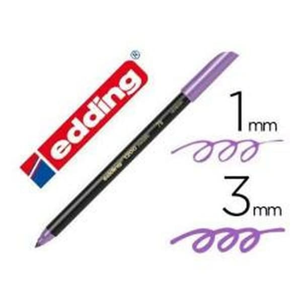 Marker Edding 1200-78 Violet (10 enheder)