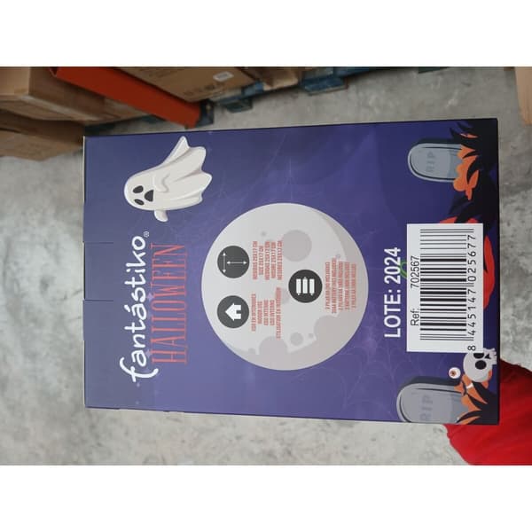 Halloween dekorationer Juinsa 18 x 25 cm Kranie