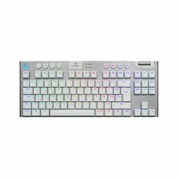 Tangentbord Logitech G915 X White French AZERTY