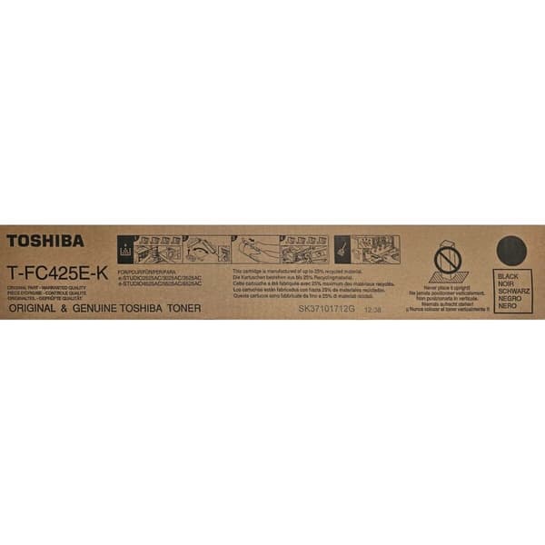 Alkuperäinen Toshiba T-FC425EK e-STUDIO6525AC -sarjan musta väriaine