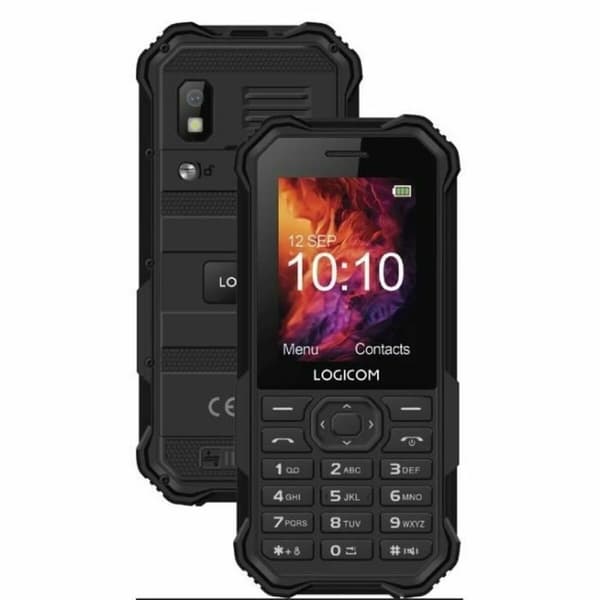 Mobiltelefon Logicom XTREM 40 Svart 2,4" Svart