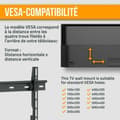Miniatyrbillede 6 af 6: TV Mount Nanook Ultra Flat 32" 55"