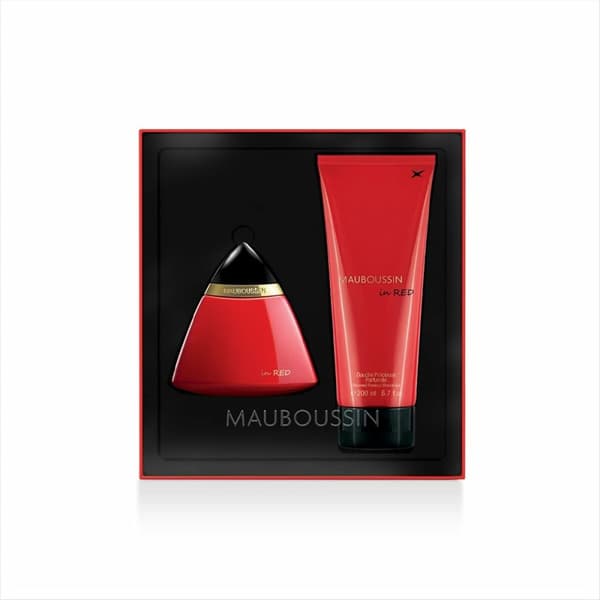 Herreparfumesæt Mauboussin I Rød 100 ml 2 stk