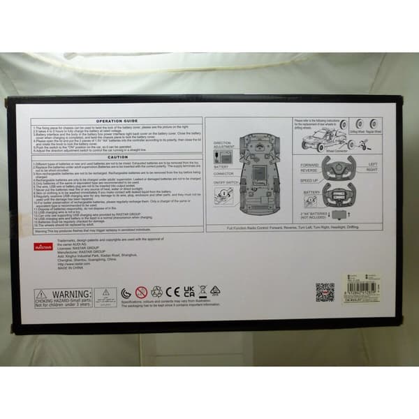 Fjernstyret bil Audi 1:14 33 x 14 x 16 cm (2 enheder)