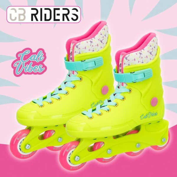 Rullaluistimet Colorbaby Yellow 38-39 (4 yksikköä)