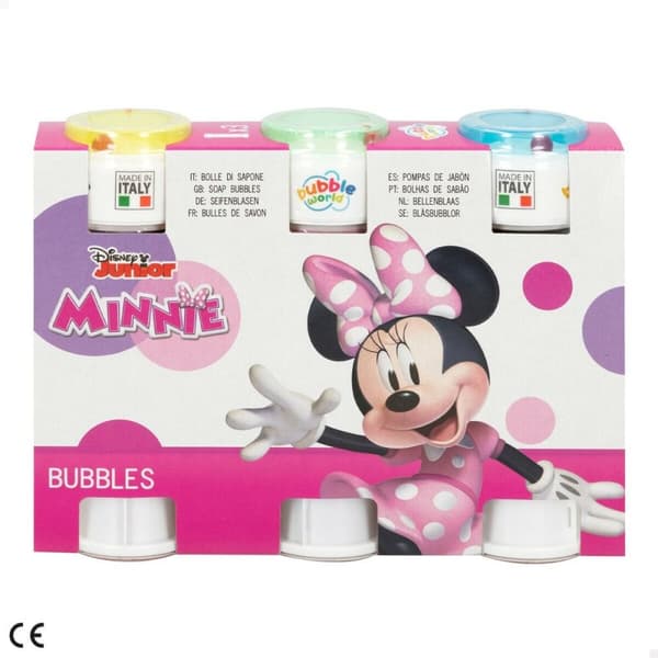 Bubble Blowing Game Minnie Mouse 3,8 x 11,5 x 3,8 cm (24 enheder)