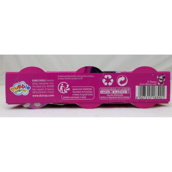 Bubble Blowing Game Minnie Mouse 3,8 x 11,5 x 3,8 cm (24 enheder)