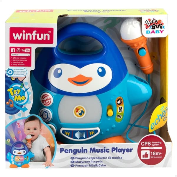 Karaokemikrofon Winfun Penguin 6 enheter